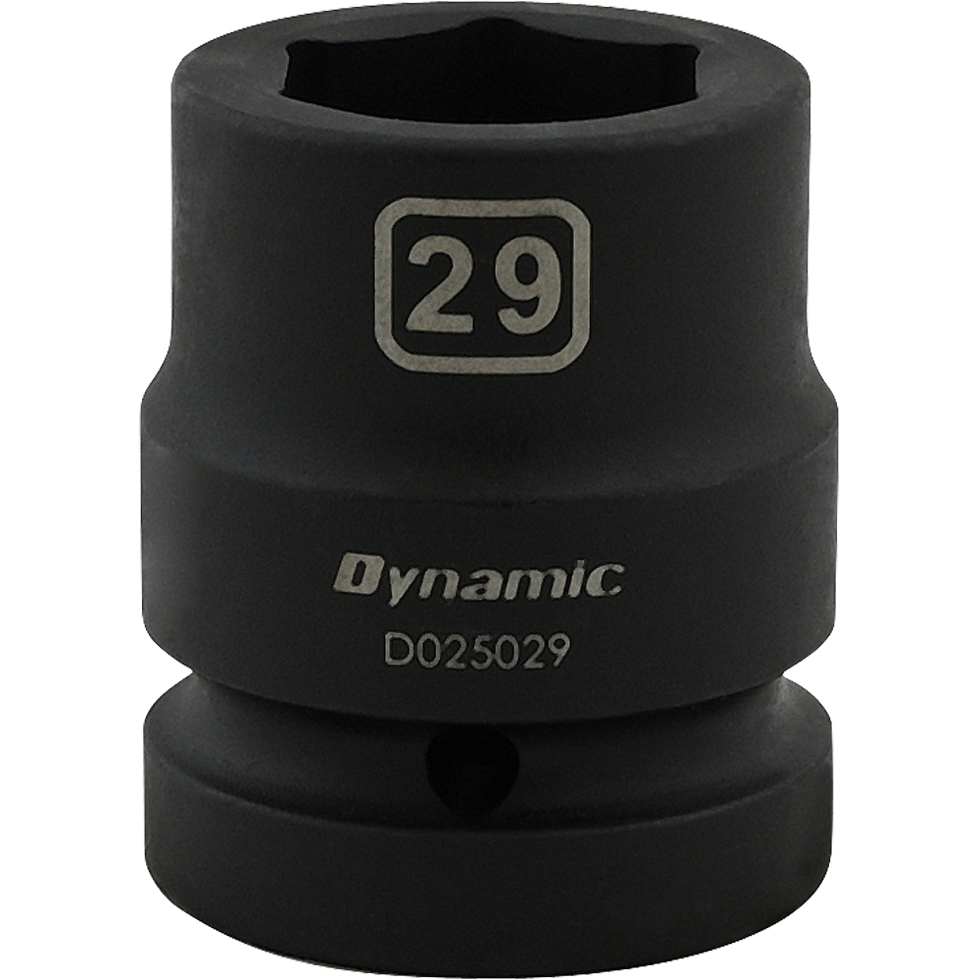Dynamic Tools 29mm X 1" Drive, 6 Point Standard Length, Impact Socket